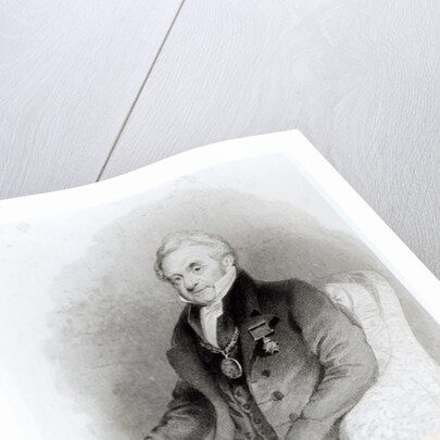 Portrait of Edmund Lodge by English School