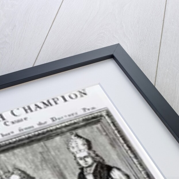 The High Church Champion, Pleading his own Cause, 1709 by English School