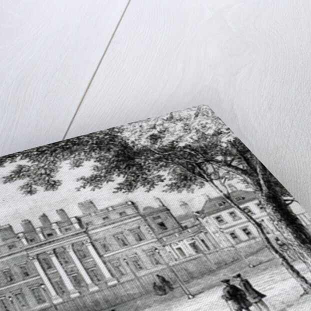 Buckingham House in 1775 by English School