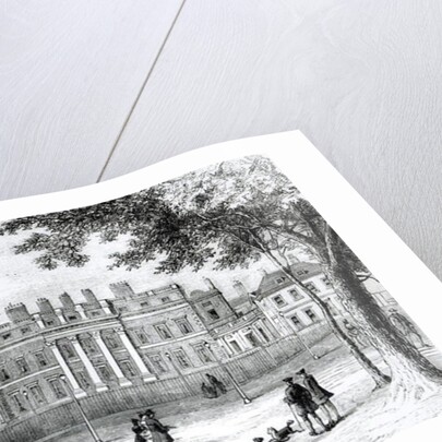 Buckingham House in 1775 by English School