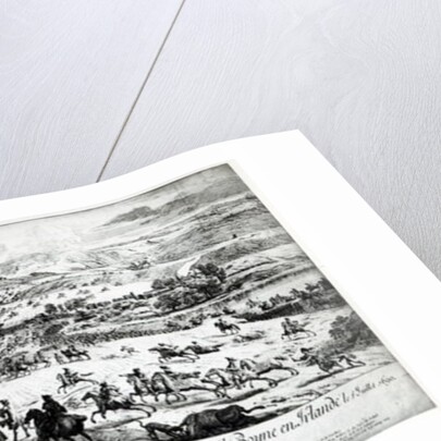 The Battle of the Boyne, c.1690 by French School