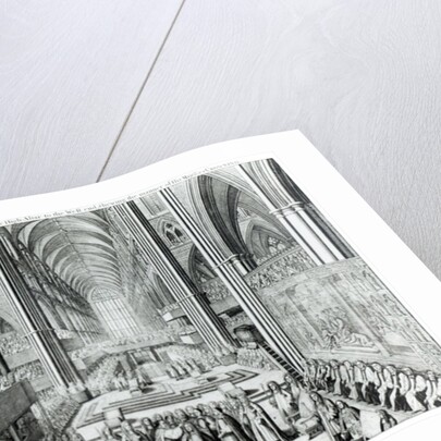 The Coronation of King James II c.1685 by English School