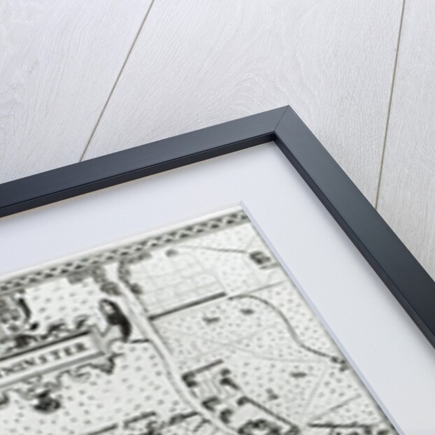 Map of Westminster from 'Speculum Britannia', 1593 by John Norden