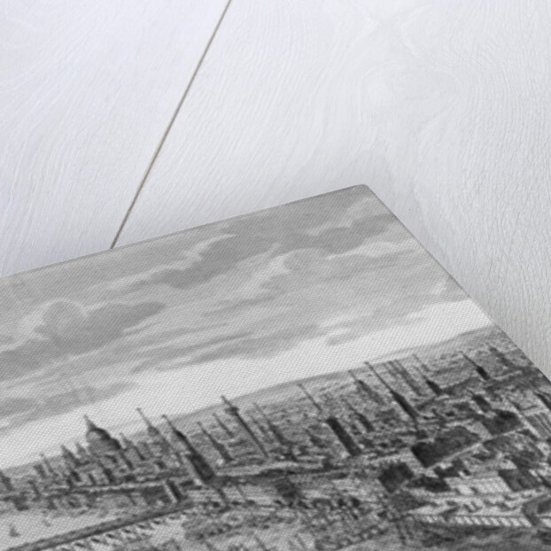 A General View of the City of London next to the River Thames, c.1780 by English School