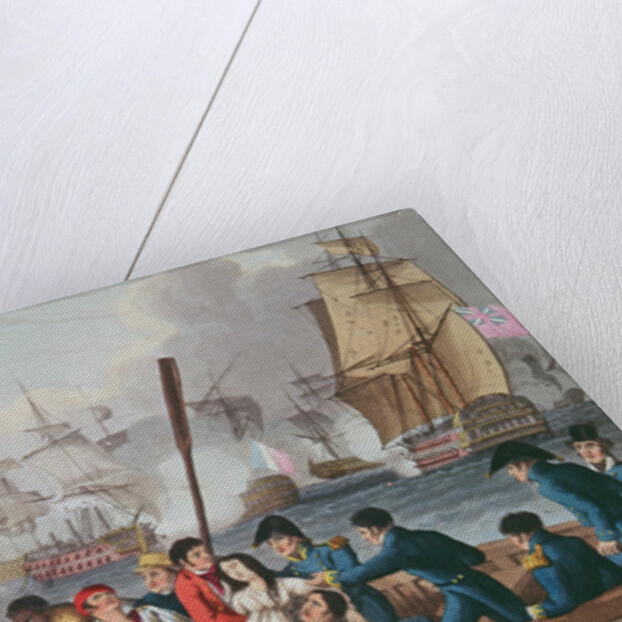 Anecdote at the Battle of Trafalgar by William Heath