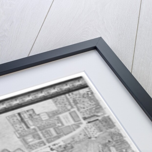 A Map of Moorfields and Hoxton, London, 1746 by John Rocque