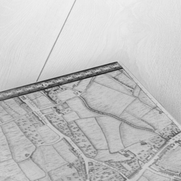 A Map of Mile End, London, 1746 by John Rocque