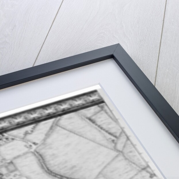 A Map of Mile End, London, 1746 by John Rocque