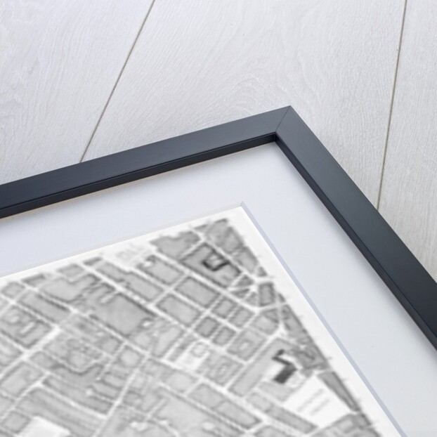 A Map of St James's, London, 1746 by John Rocque