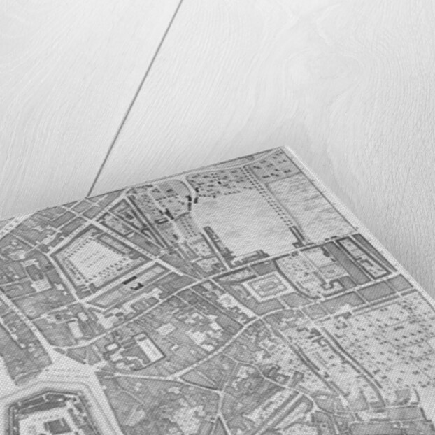 A Map of the Tower of London, 1746 by John Rocque