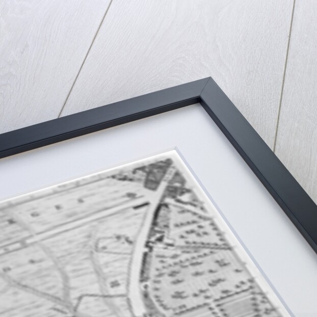 A Map of St George's Fields and Newington Butts, London, 1746 by John Rocque