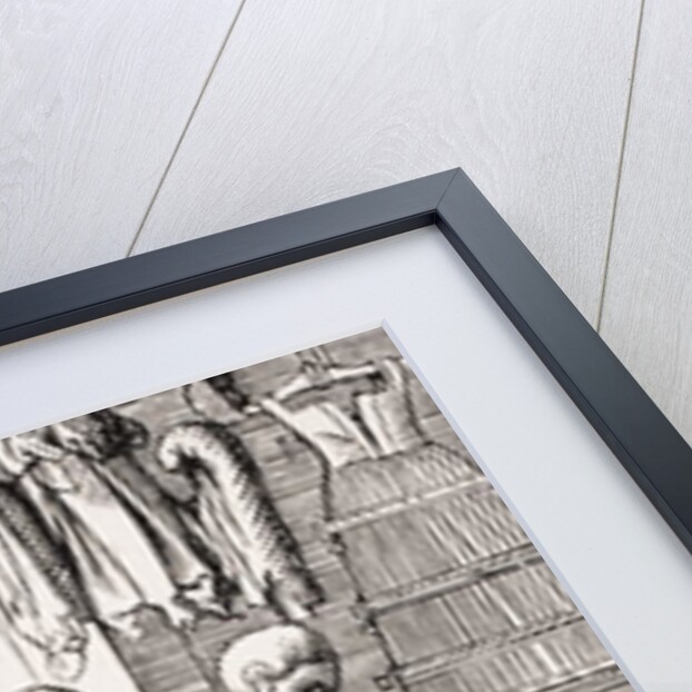 Tailor, reproduction of a woodcut by Jost Amman from 'Le Moyen Age et La Renaissance' by Paul Lacroix published 1847 by French School