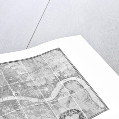 A plan of the cities of London and Westminster, and borough of Southwark, 1746 by John Rocque