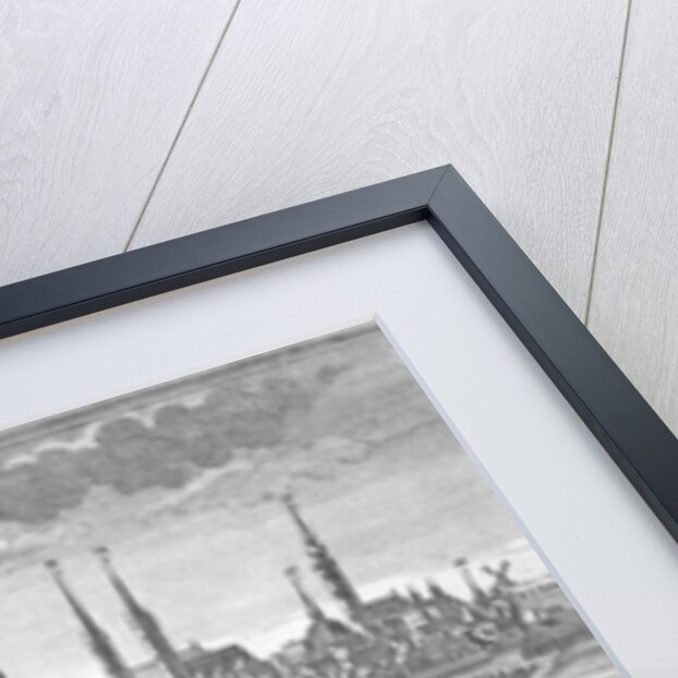 View of Hamburg, c.1710-50 by Martin Engelbrecht