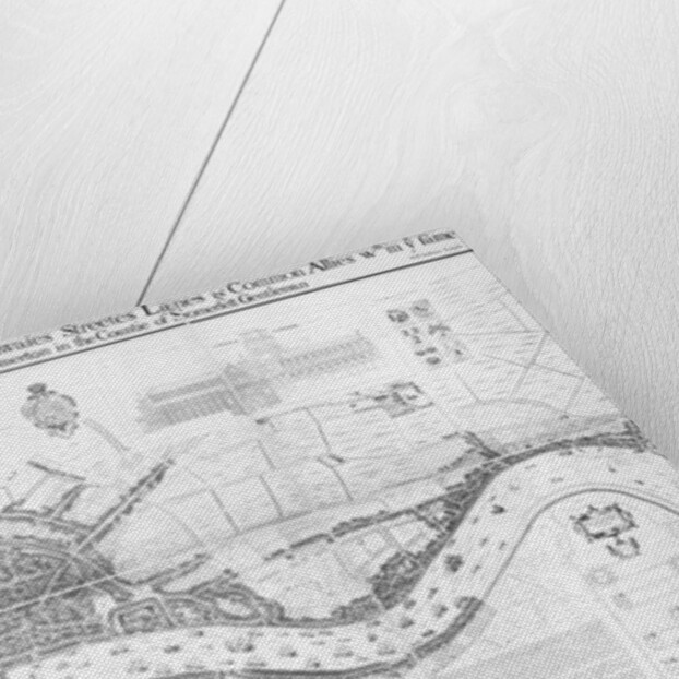 An Exact Delineation of the cities of London and Westminster and the suburbs by William (after) Faithorne