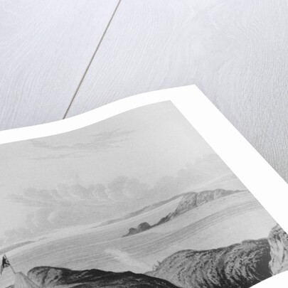 View of the Arctic Sea from the mouth of the Copper Mine River at midnight, 1821 by George Back (after)