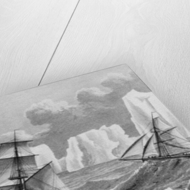 The brig 'Jane' and cutter 'Beaufoy', 1825 by Weddell Weddell