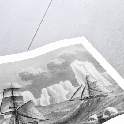 The brig 'Jane' and cutter 'Beaufoy', 1825 by Weddell Weddell
