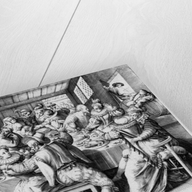 The Feast, c.1600 by Maarten de (after) Vos
