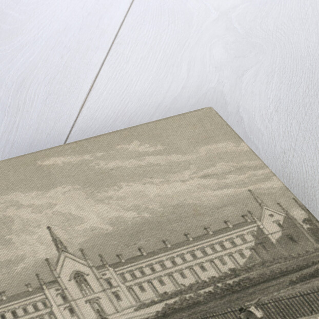 Whittington's Almshouses Highgate, 1827 by Thomas Hosmer Shepherd