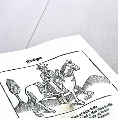 The Wife of Bath by English School