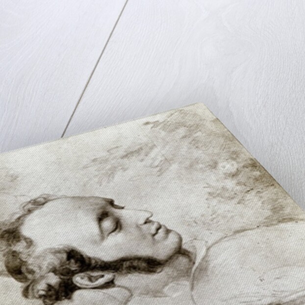 Felix Mendelssohn on his deathbed, c.1847 by Eduard Bendemann