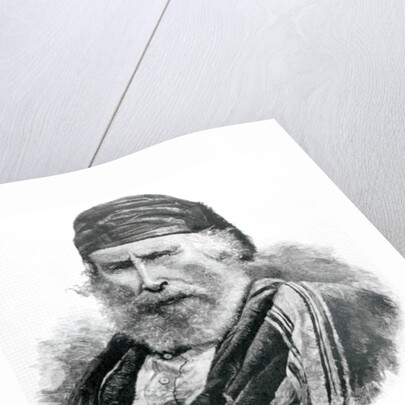 Portrait of Giuseppe Garibaldi by Italian School