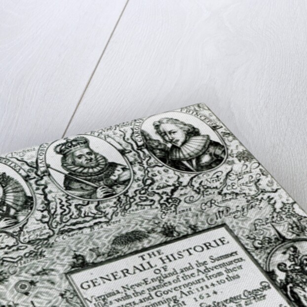 The General Histoire of Virginia, New England and the Summer Isles, 1624 by English School