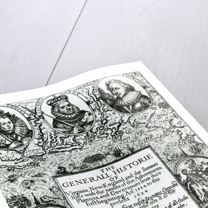 The General Histoire of Virginia, New England and the Summer Isles, 1624 by English School