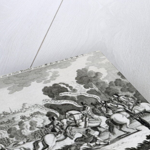 Battle of Minden, 1st August 1759 by English School