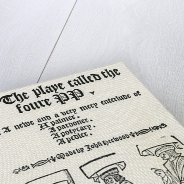 The Play called the foure PP, c. 1530 by English School