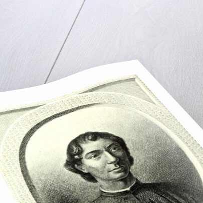 Portrait of Niccolo Machiavelli by Italian School
