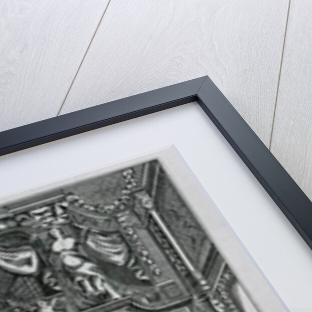 Interior of the Duke's Theatre in Lincoln's Inn Fields during the reign of King Charles II, 1809 by English School