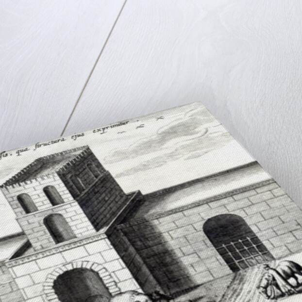 A Doorway in the Great Wall,from 'China illustrated' by Athanasius Kircher 1667 by Dutch School