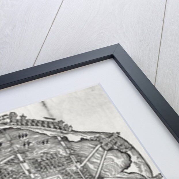 Map of Tenochtitlan from 'Praeclara Ferdinandi Cortesii de Nova Maris Oceani Hispania Narrati' by German School