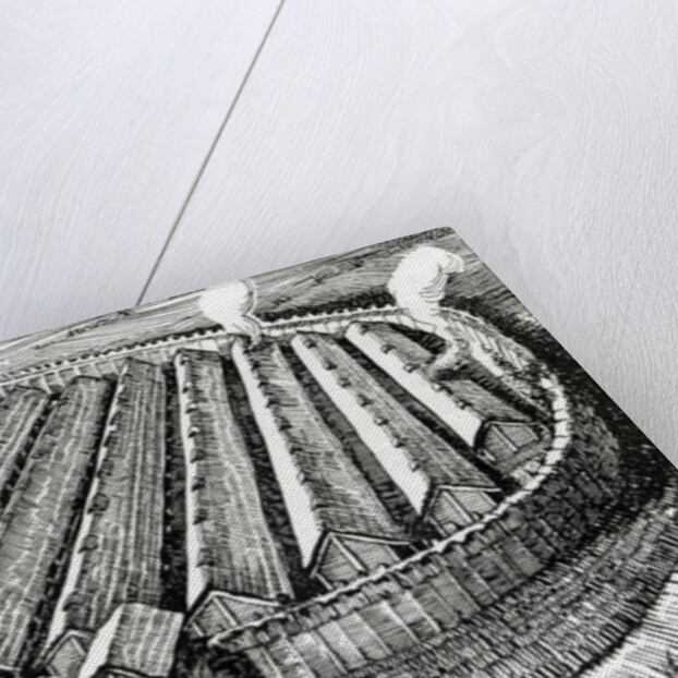 Reconstruction of an Iron Age village at Biskupin, Poland by English School