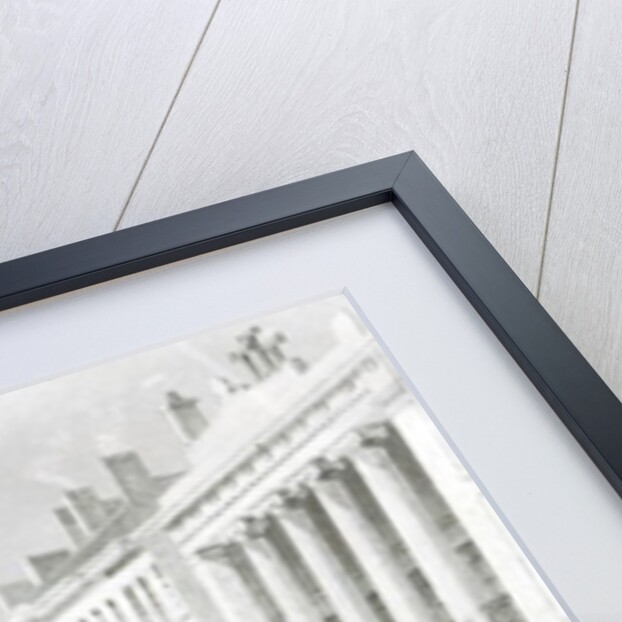 State Street, Boston,engraved by S.Lacey by William Henry Bartlett