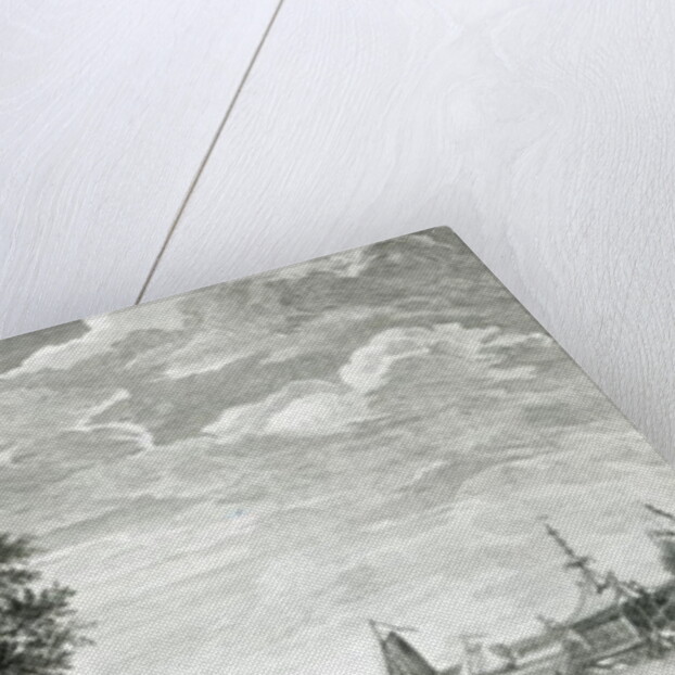 View of the North side of the Virginia river near Manour Lodge by Paul and/or Sandby Thomas Sandby