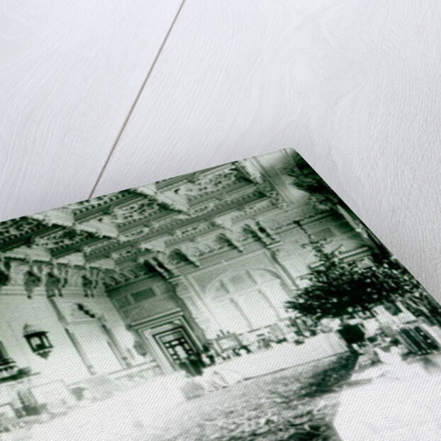 Christmas Tables in the Durbar Room at Osborne House, 1900 by English Photographer