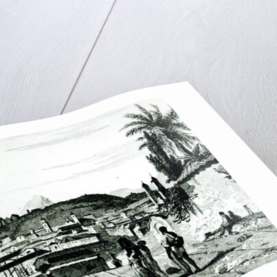 View of Rio de Janeiro from the church of St.Bento drawn by Fleury by French School