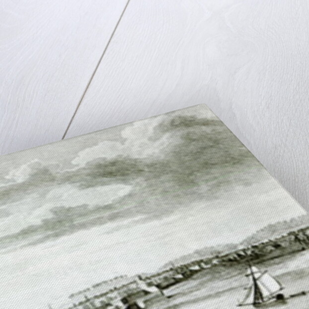 A Prospect of the Moro Castle and City of Havana from the sea by English School