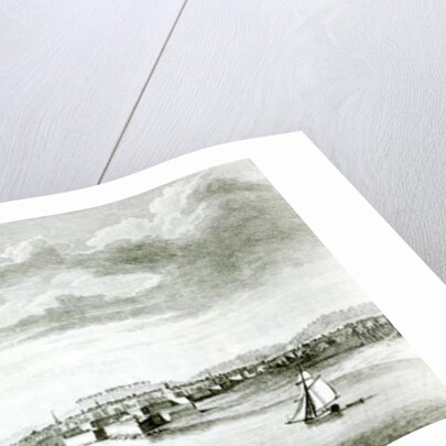 A Prospect of the Moro Castle and City of Havana from the sea by English School