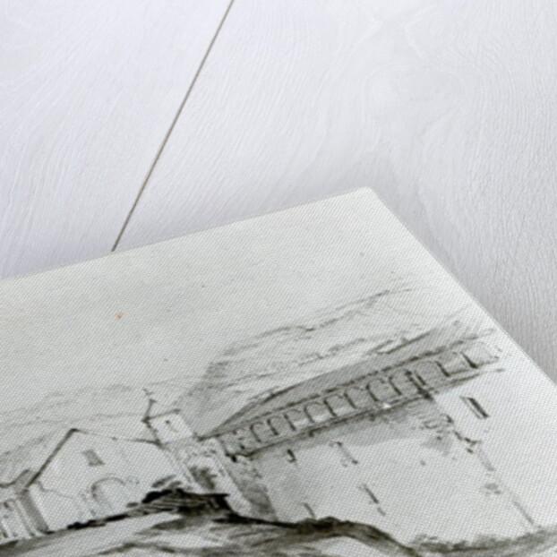 The Church of San Francisco, Valparaiso, 1834 by Conrad Martens