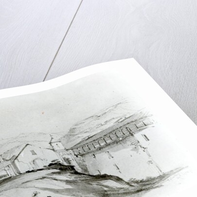 The Church of San Francisco, Valparaiso, 1834 by Conrad Martens