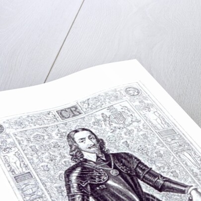 King Charles I, drawn by J.L.Williams and engraved by A.Bourne by Anthony van Dyck