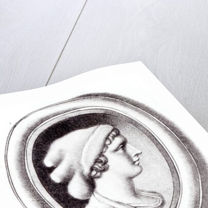 Portrait of Sappho by Thomas Worlidge