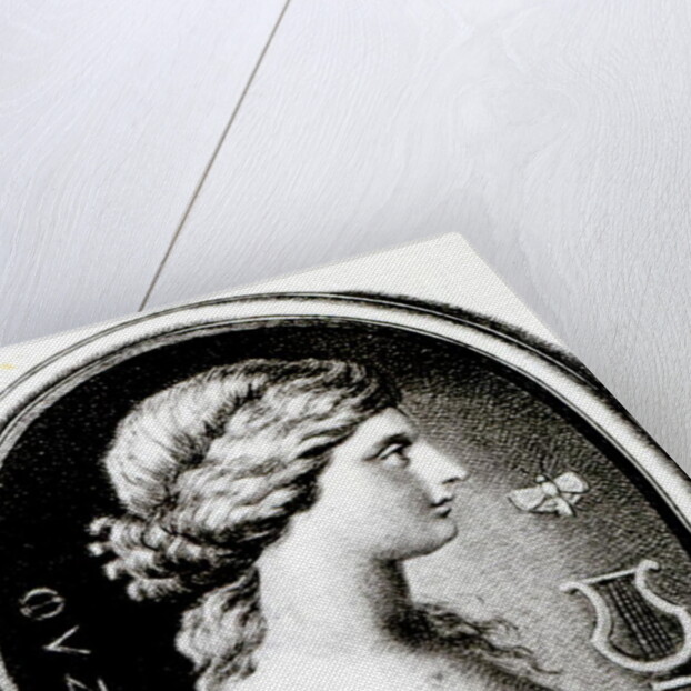 Portrait of Sappho by Thomas Worlidge