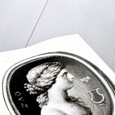 Portrait of Sappho by Thomas Worlidge