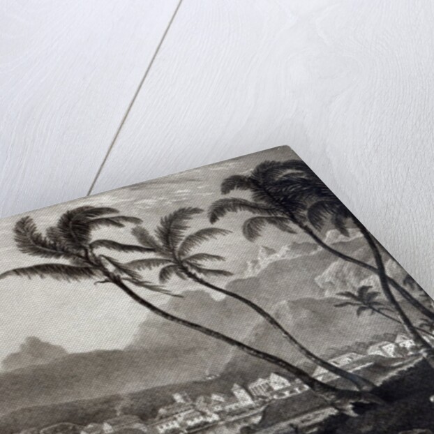 Port Louis from 'Views in the Mauritius' by T.Bradshaw by T. Bradshaw