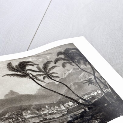 Port Louis from 'Views in the Mauritius' by T.Bradshaw by T. Bradshaw